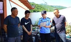 金华边境派出所深入工地开展夏季安全宣传