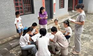 北张镇北董村：墨润书香北董 “悦”读书写盛夏